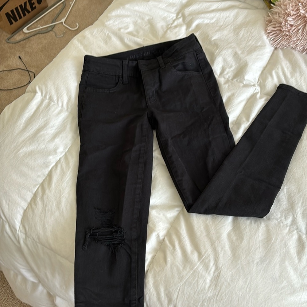 American eagle: size 2 black jean
